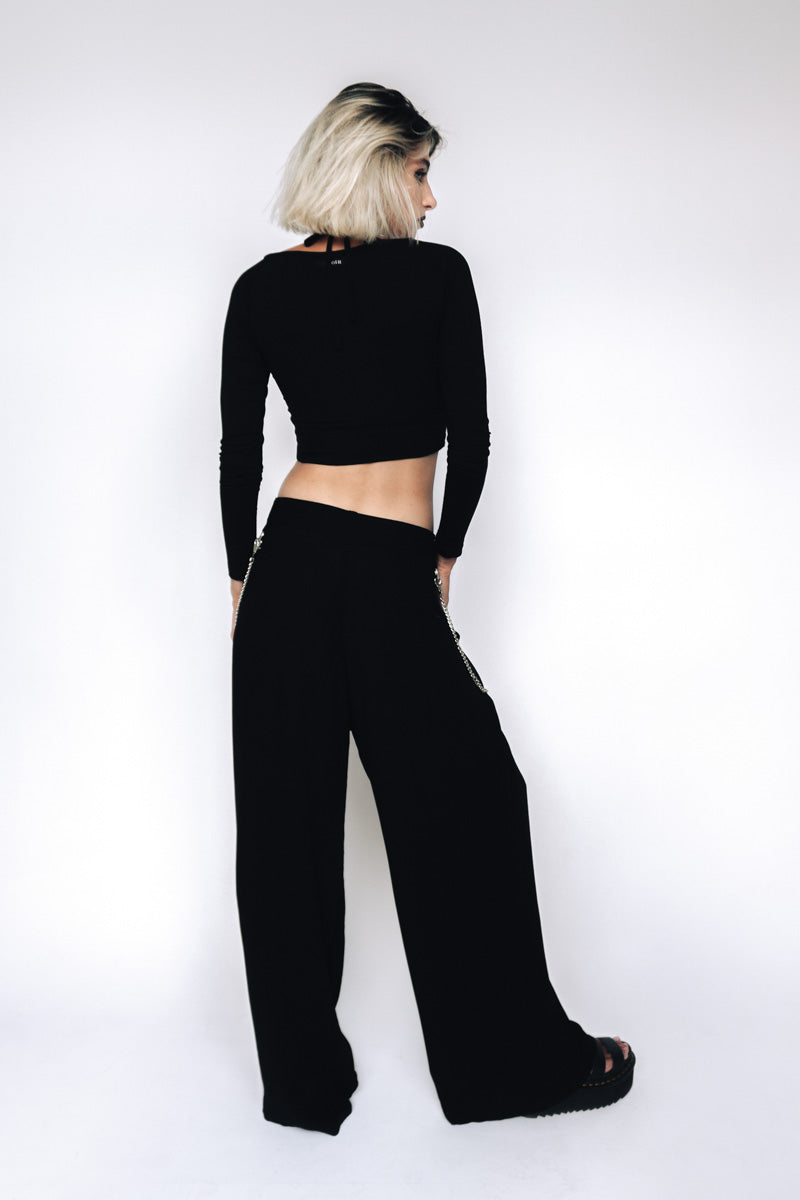 Pant Daliah Black Circle Alyona