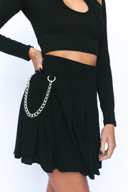 Skort Daliah Mel Black Circle