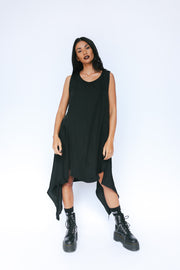 Tanktop Dress Daliah Mel Black Circle