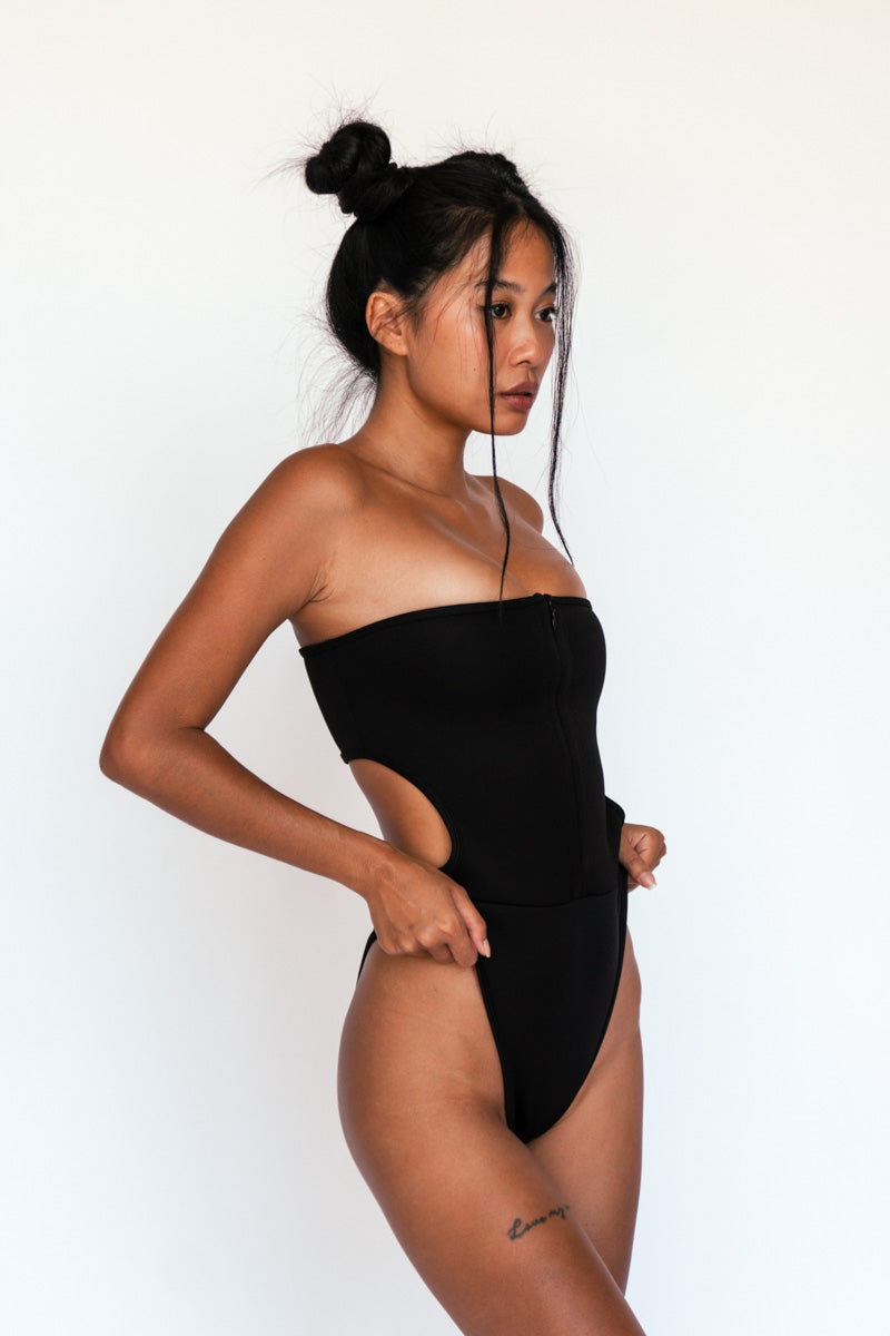 Body Swimsuit Gia Alexandra K Black Circle