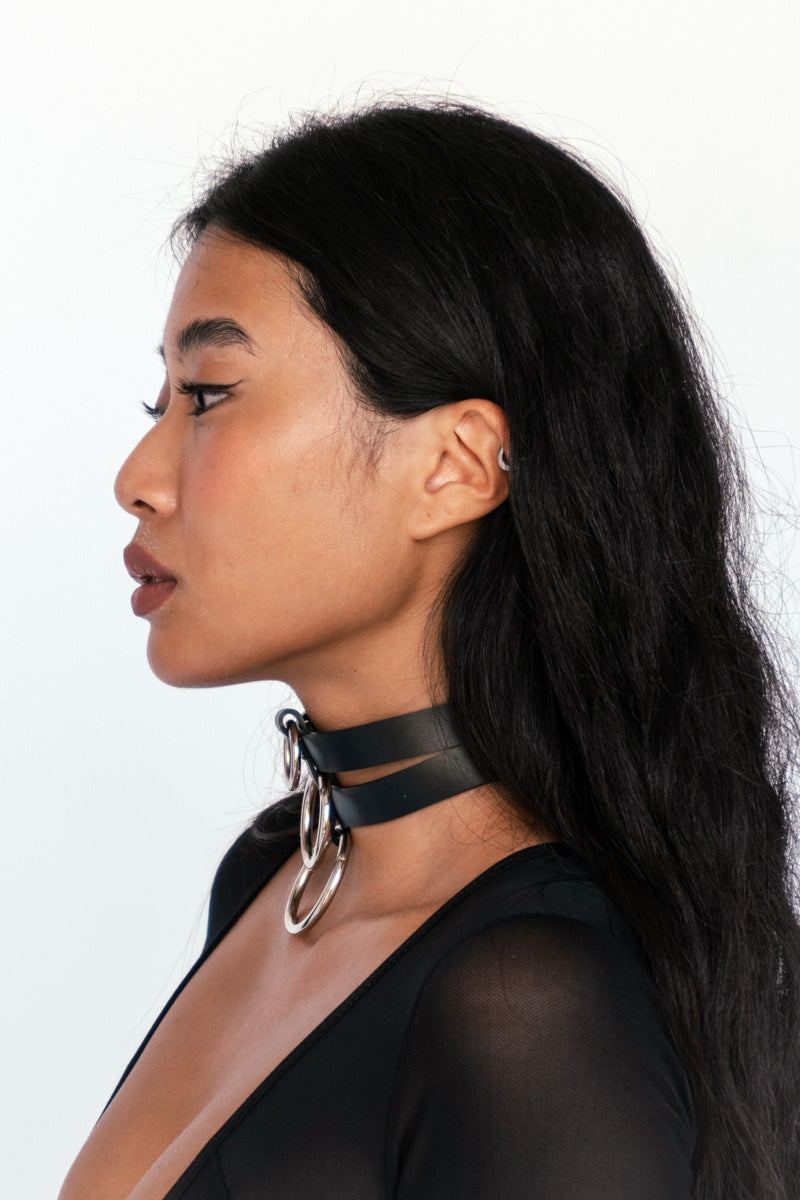 Choker Salem Alexandra K Black Circle