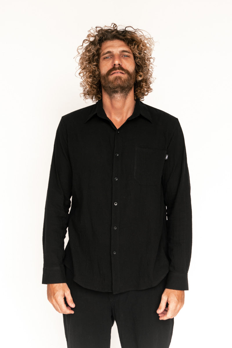 The Black Circle Blank Surf Wear Longsleeve Shirt "Uluwatu"