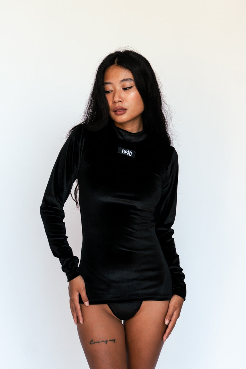 Longsleeve GOTH black circle Alexandra k