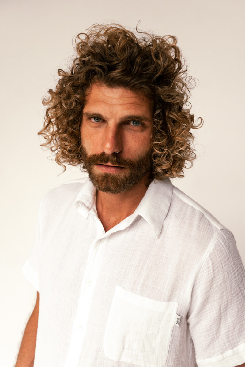 The Black Circle Blank Surf Wear Short Sleeve Shirt "Backdoor"