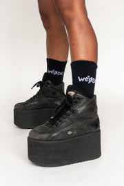 Weirdo Socks black circle